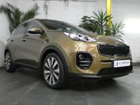 USED 2016 16 KIA SPORTAGE 2.0 CRDI KX-3 5d 134 BHP SAT NAV LEATHER SUNROOF