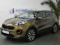 USED 2016 16 KIA SPORTAGE 2.0 CRDI KX-3 5d 134 BHP SAT NAV LEATHER SUNROOF