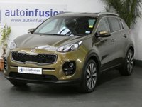 USED 2016 16 KIA SPORTAGE 2.0 CRDI KX-3 5d 134 BHP SAT NAV LEATHER SUNROOF