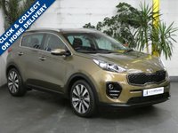 USED 2016 16 KIA SPORTAGE 2.0 CRDI KX-3 5d 134 BHP SAT NAV LEATHER SUNROOF