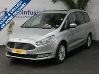 USED 2017 66 FORD GALAXY 2.0 TITANIUM X TDCI 5d 177 BHP SAT NAV LEATHER SUNROOF