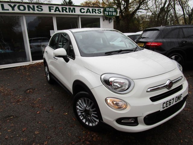 2017 67 Fiat 500x 1.6 POP STAR 5d 110 BHP