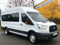USED 2016 16 FORD TRANSIT MINIBUS 460 TDCi 125 EF L4 17 STR [ GENUINE LOW MILES 2k ] DRW 