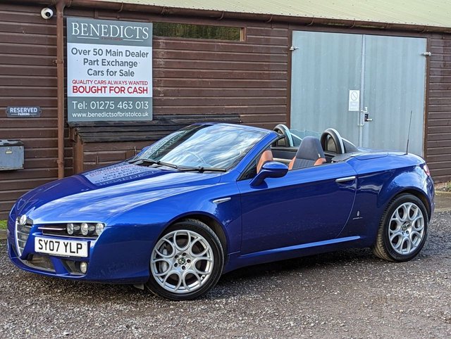 2007 07 Alfa Romeo Spider 2.4 JTDM 200 2d 200 BHP