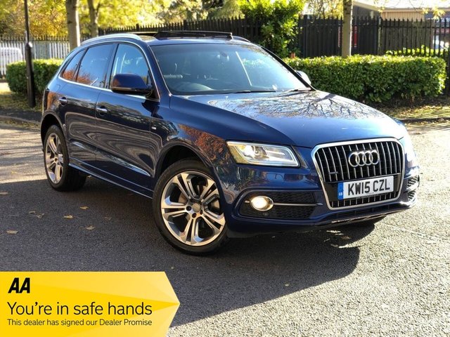2015 15 Audi Q5 2.0 TDI QUATTRO S LINE PLUS 5d 175 BHP