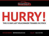 USED 2017 17 VOLKSWAGEN TOUAREG 3.0 V6 R-LINE PLUS TDI BLUEMOTION TECHNOLOGY 5d 259 BHP VW TOUREG 3.0 V6 TDi BLUE-MOTION R-LINE PLUS WITH FULL GREY LEATHER/TECHNOLOGY PACK/SAT-NAV/20 INCH GLOSS BLACK ALLOYS, PLUS LOTS MORE. (SEE LIST).