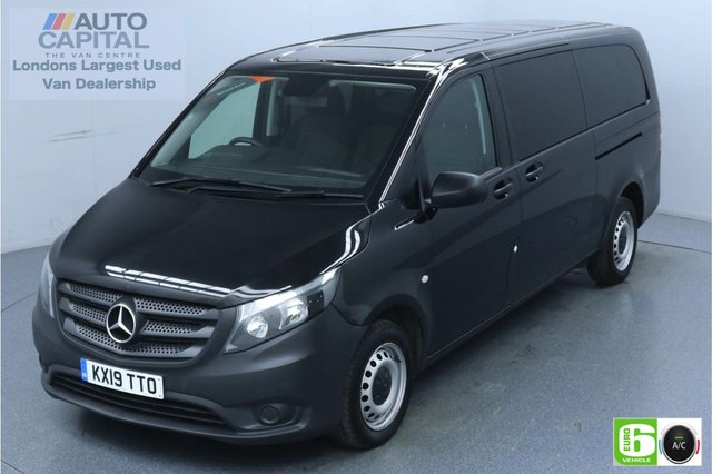 2019 19 MERCEDES-BENZ VITO 2.1 114 Bluetec Tourer Pro 136 BHP X-LWB 9 Seats Minibus Low Emission
