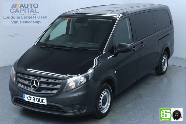 2019 19 MERCEDES-BENZ VITO 2.1 114 Bluetec Tourer Pro 136 BHP X-LWB 9 Seats Minibus Low Emission