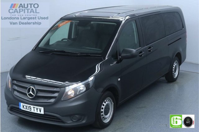 2019 19 MERCEDES-BENZ VITO 2.1 114 Bluetec Tourer Pro 136 BHP X-LWB Auto Minibus Low Emission