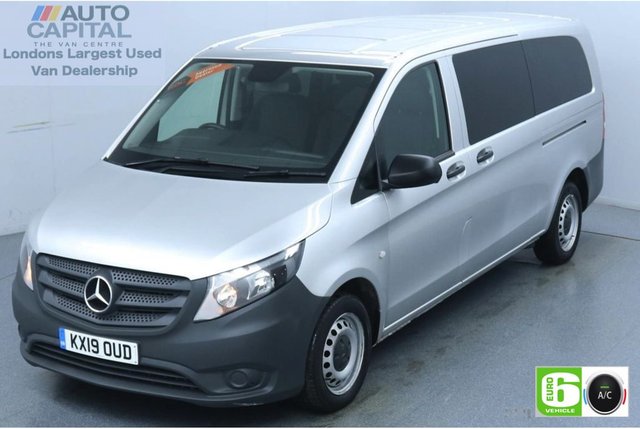 2019 19 MERCEDES-BENZ VITO 2.1 114 Bluetec Tourer Pro 136 BHP X-LWB Auto Minibus Low Emission