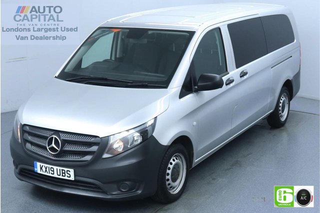 2019 19 MERCEDES-BENZ VITO 2.1 114 Bluetec Tourer Pro 136 BHP X-LWB Auto Minibus Low Emission