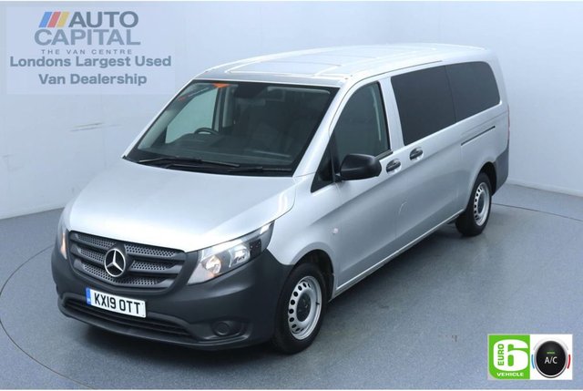 2019 19 MERCEDES-BENZ VITO 2.1 114 Bluetec Tourer Pro 136 BHP X-LWB Auto Minibus Low Emission