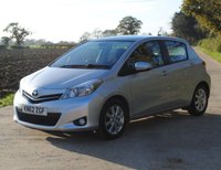 USED 2012 62 TOYOTA YARIS 1.3 VVT-I T SPIRIT 5d 98 BHP www.suffolkcarcentre.co.uk - Located at Reydon