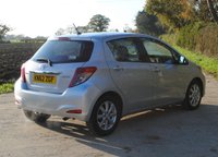 USED 2012 62 TOYOTA YARIS 1.3 VVT-I T SPIRIT 5d 98 BHP www.suffolkcarcentre.co.uk - Located at Reydon
