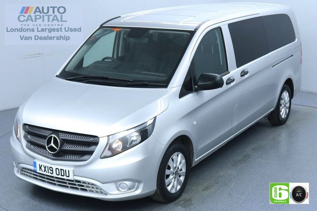 2019 19 MERCEDES-BENZ VITO 2.1 114 Bluetec Tourer Select 136 BHP X-LWB Auto Minibus