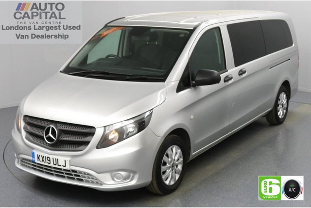 2019 19 MERCEDES-BENZ VITO 2.1 114 Bluetec Tourer Select 136 BHP X-LWB Auto Minibus