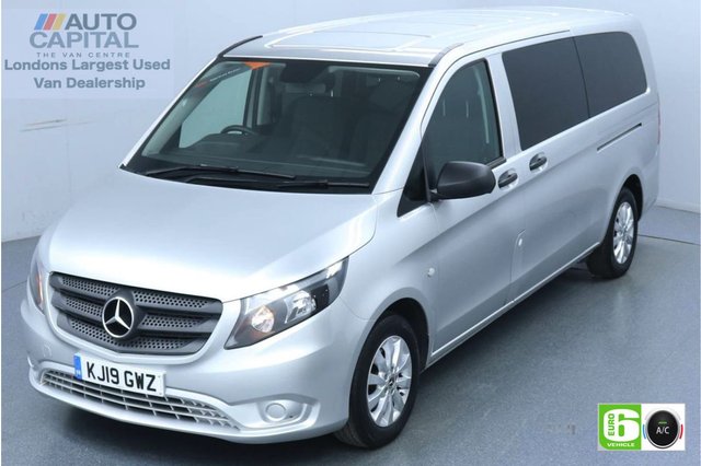 2019 19 MERCEDES-BENZ VITO 2.1 114 Bluetec Tourer Select 136 BHP X-LWB Auto Minibus
