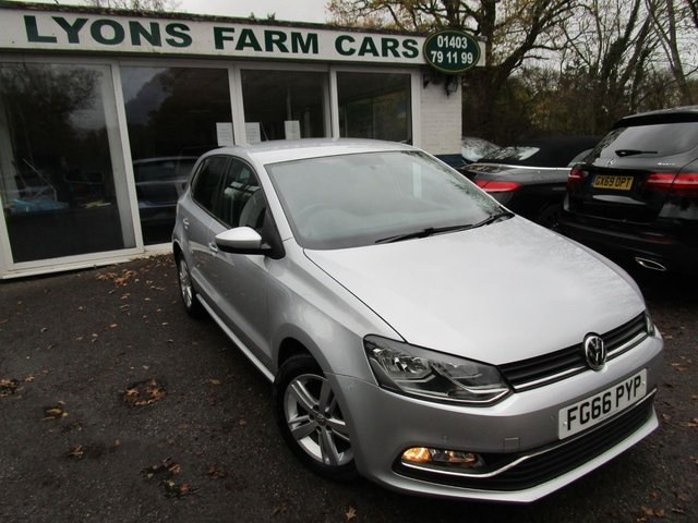2016 66 Volkswagen Polo 1.4 MATCH TDI 5d 74 BHP
