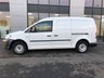 USED 2015 15 VOLKSWAGEN CADDY 1.6 C20 TDI MAXI LWB 102PS 2x SIDE LOADING DOORS - BLUETOOTH