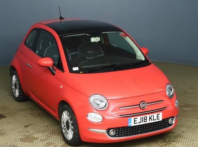 2018 18 Fiat 500 1.2 LOUNGE 3d 69 BHP NEW SHAPE