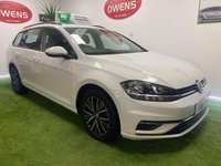 USED 2017 17 VOLKSWAGEN GOLF 1.6 SE NAVIGATION TDI BLUEMOTION TECHNOLOGY 5d 114 BHP FREE 15 MONTHS AU WARRANTY