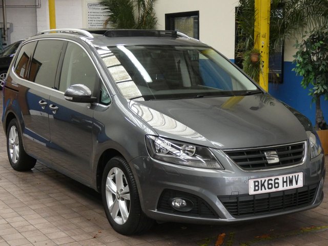 2016 66 Seat Alhambra 2.0 TDI SE LUX 5d 184 BHP