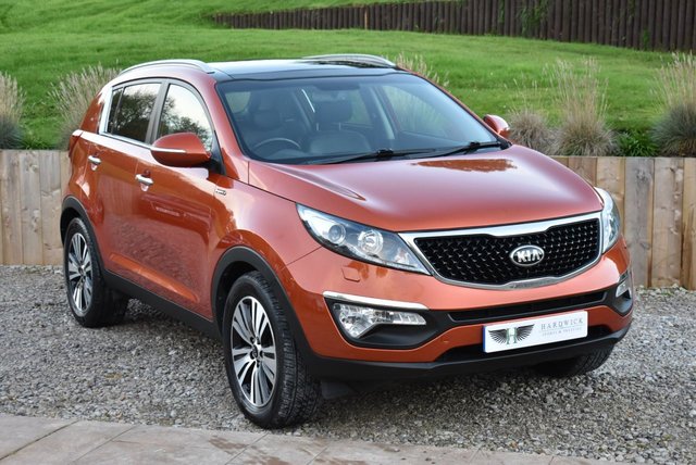 2014 14 Kia Sportage 2.0 CRDI KX-3 SAT NAV 5d 134 BHP