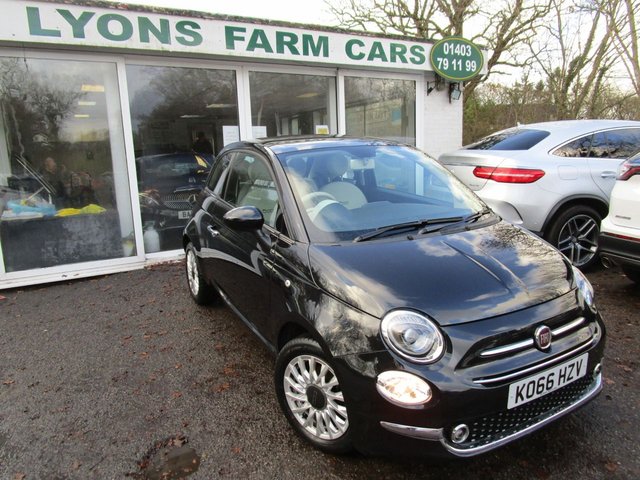 2017 66 Fiat 500 1.2 LOUNGE 3d 69 BHP NEW SHAPE *7