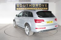 USED 2013 62 AUDI Q7 3.0 TDI QUATTRO S LINE PLUS 5d 245 BHP 2 OWNERS WITH 4 SERVICE STAMPS