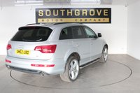 USED 2013 62 AUDI Q7 3.0 TDI QUATTRO S LINE PLUS 5d 245 BHP 2 OWNERS WITH 4 SERVICE STAMPS