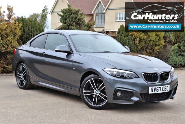 2017 67 BMW 2 SERIES 2.0 218D M SPORT 2d 148 BHP