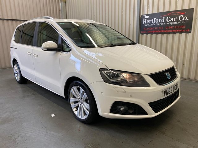 2013 63 Seat Alhambra 2.0 TDI CR SE LUX DSG 5d 177 BHP