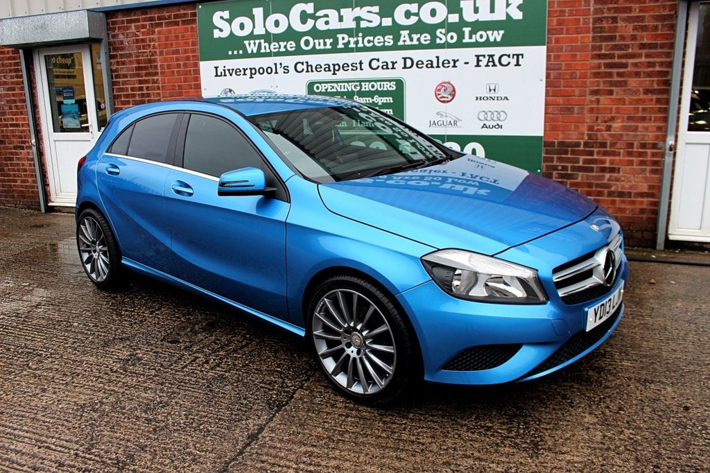 2013 13 MERCEDES-BENZ A-CLASS 1.6 A180 BLUEEFFICIENCY SPORT 5d 122 BHP