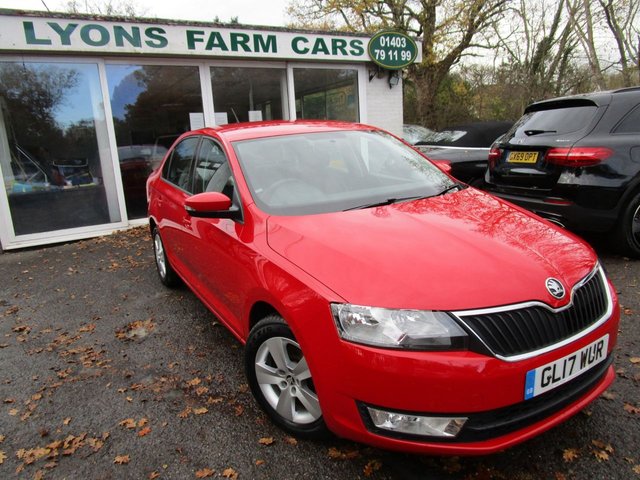 2017 17 Skoda Rapid 1.4 SE TSI DSG 5d 125 BHP AUTOMATIC