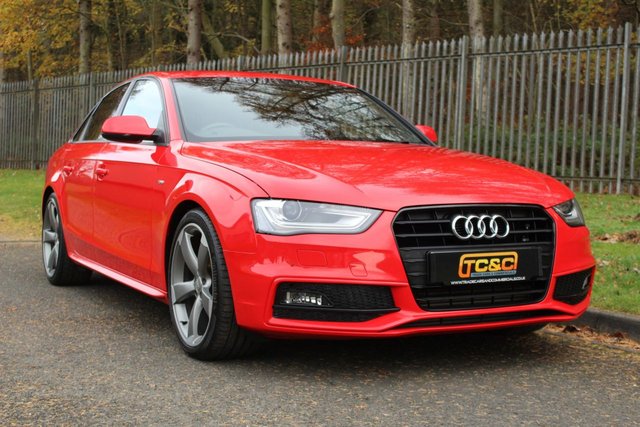 2013 62 AUDI A4 2.0 TDI BLACK EDITION 4d 174 BHP