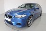 USED 2013 13 BMW M5 4.4 M5 4d AUTO-2 FORMER KEEPERS-RUNNING IN SERVICE COMPLETE, HEATED SILVERSTONE MERINO LEATHER-HEAD UP DISPLAY-ELECTRIC SUNROOF-20