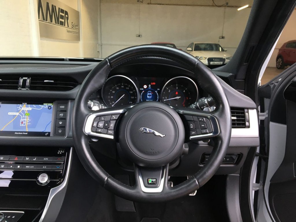 USED 2018 68 JAGUAR XF 2.0 D R-SPORT 4d 177 BHP BLACK EDITION - CHEAP TAX