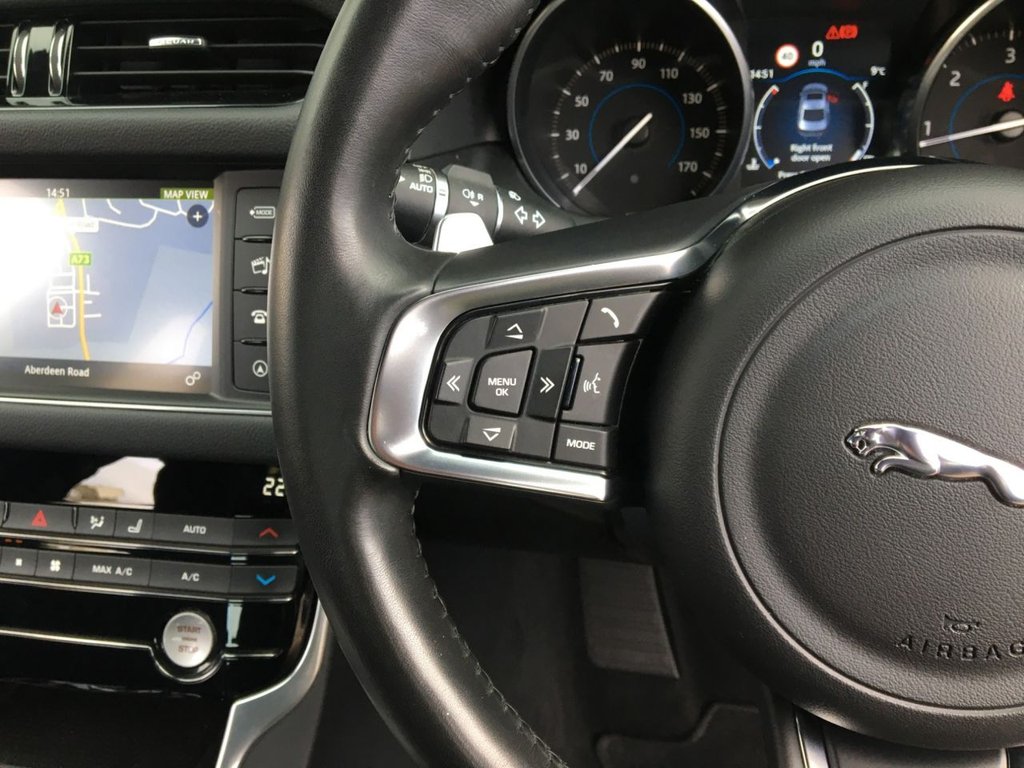 USED 2018 68 JAGUAR XF 2.0 D R-SPORT 4d 177 BHP BLACK EDITION - CHEAP TAX