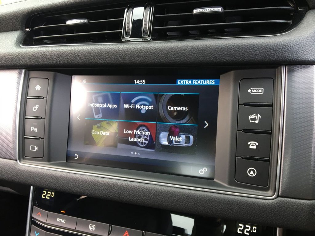 USED 2018 68 JAGUAR XF 2.0 D R-SPORT 4d 177 BHP BLACK EDITION - CHEAP TAX