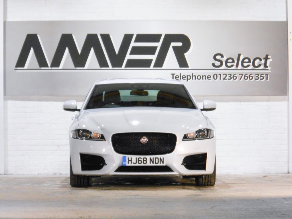 USED 2018 68 JAGUAR XF 2.0 D R-SPORT 4d 177 BHP BLACK EDITION - CHEAP TAX