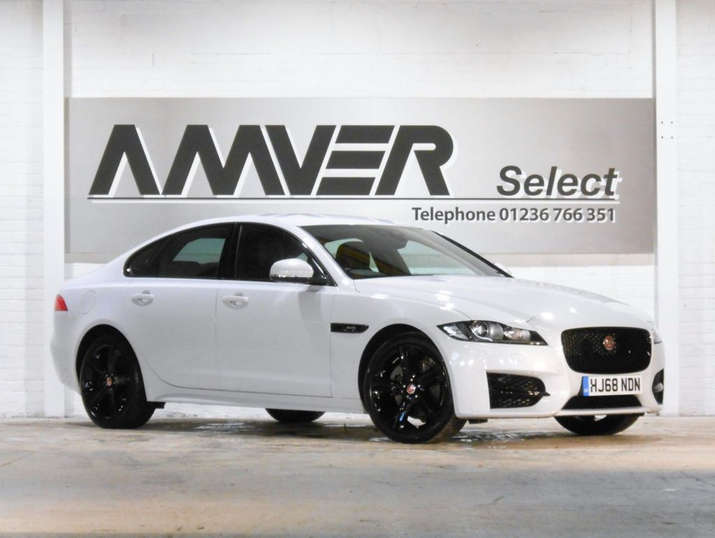 USED 2018 68 JAGUAR XF 2.0 D R-SPORT 4d 177 BHP BLACK EDITION - CHEAP TAX