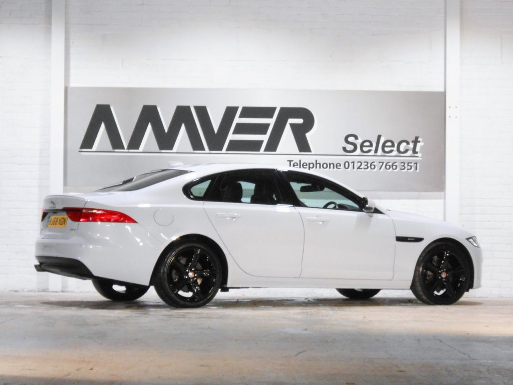USED 2018 68 JAGUAR XF 2.0 D R-SPORT 4d 177 BHP BLACK EDITION - CHEAP TAX