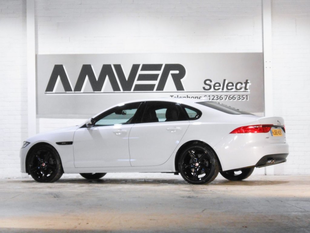 USED 2018 68 JAGUAR XF 2.0 D R-SPORT 4d 177 BHP BLACK EDITION - CHEAP TAX