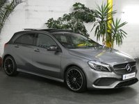 USED 2017 17 MERCEDES-BENZ A-CLASS 1.6 A 200 AMG LINE PREMIUM PLUS 5d 154 BHP SAT NAV PANORAMIC SUNROOF MASSIVE SPEC