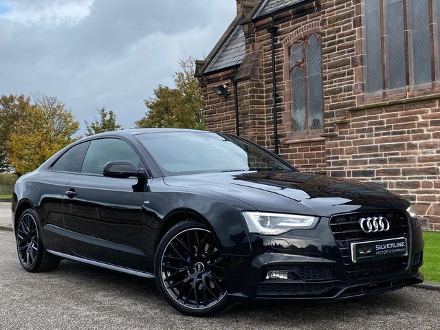 2015 65 Audi A5 2.0 TDI BLACK EDITION PLUS 3d 187 BHP