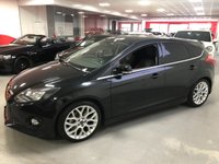 USED 2012 12 FORD FOCUS 2.0 ZETEC S TDCI 5d 161 BHP * AUTOMATIC* LOW MILES * HALF LEATHER * 18 INCH ALLOY WHEELS *