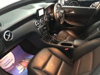 USED 2013 13 MERCEDES-BENZ A-CLASS 1.8 A200 CDI BLUEEFFICIENCY AMG SPORT 5d 136 BHP * SAT NAV * LEATHER INTERIOR * PRIVACY GLASS * 18 INCH ALLOY WHEELS *