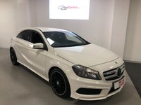USED 2013 13 MERCEDES-BENZ A-CLASS 1.8 A200 CDI BLUEEFFICIENCY AMG SPORT 5d 136 BHP * SAT NAV * LEATHER INTERIOR * PRIVACY GLASS * 18 INCH ALLOY WHEELS *