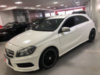 USED 2013 13 MERCEDES-BENZ A-CLASS 1.8 A200 CDI BLUEEFFICIENCY AMG SPORT 5d 136 BHP * SAT NAV * LEATHER INTERIOR * PRIVACY GLASS * 18 INCH ALLOY WHEELS *