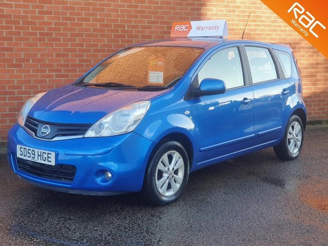 2009 59 Nissan Note 1.6 ACENTA 5d 110 BHP